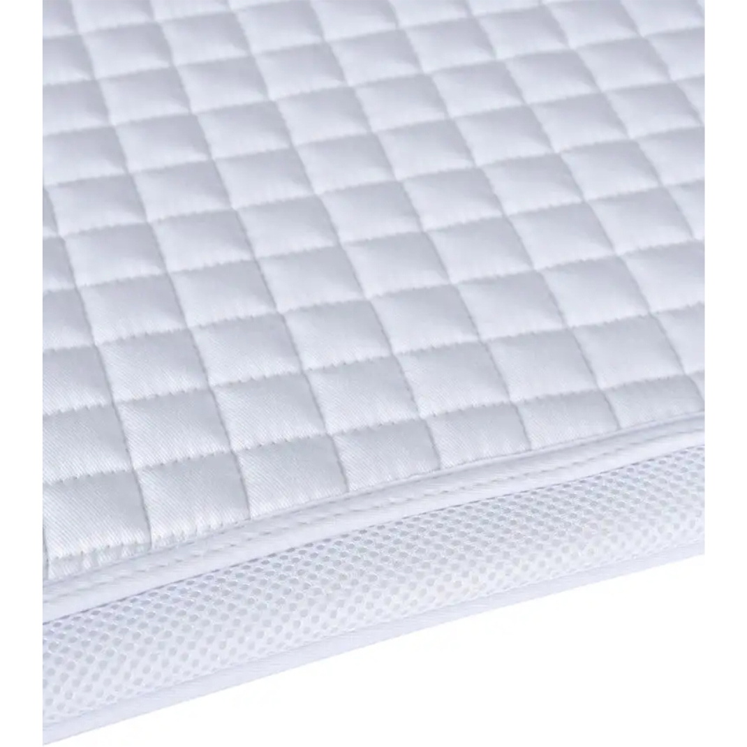 2025 Weatherbeeta Prime Air - Tec Jump Shaped Saddle Pad 1028251 - White